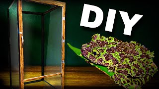 DIY Front opening 40 gallon tree frog enclosure Vietnamese mossy frog paludarium part 1 [upl. by Annitsirhc]