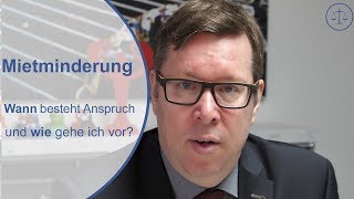 Anspruch auf MIETMINDERUNG Mangel in der Wohnung NLa Rechtstipp [upl. by Hallock]