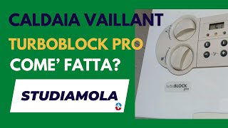 caldaia Vaillant Turboblock Pro vediamo come fatta e come caricare la pressione errore f24 e reset [upl. by Asta]