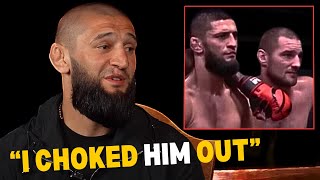 Khamzat Chimaev REVEALS Sparring With Sean Strickland VIDEO [upl. by Ahsila750]