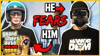 Noob on GTA Online is Actually A Savage Tryhards FEAR Him [upl. by Mortensen]