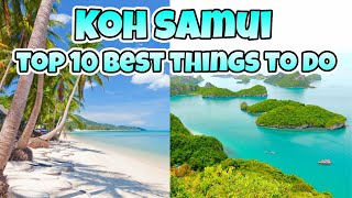 Top 10 Things To Do In Koh Samui Thailand Travel Guide [upl. by Hnim]