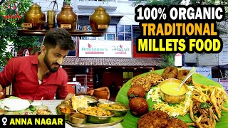 Best Millet Restaturant in Chennai Anna Nagar  Amildams  Food review tamil  WANTED CRACKS [upl. by Johppah]