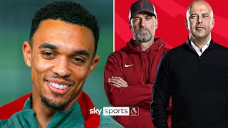 Trent AlexanderArnold on Liverpool’s transition from Jurgen Klopp to Arne Slot [upl. by Ballard439]