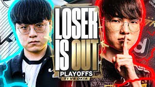 T1 VS DK ELIMINATION SERIES FOR A CHANCE AT WORLDS  LCK PLAYOFFS 2024  CAEDREL [upl. by Fleda641]