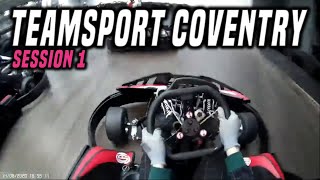 TeamSport Karting Coventry  Session 1 [upl. by Darelle362]