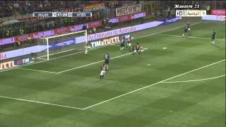 Ignazio Abate vs Inter  02042011 [upl. by Eigram651]