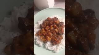 cooking time organic jasmine rice with some beef stew newmusic christianmusic music [upl. by Finer]