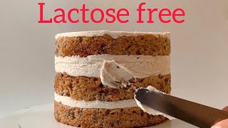 Вкусный и воздушный торт без содержания Лактозы Lactose free cake [upl. by Airrehs]