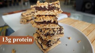 No Bake Chocolate Sandwich Oat Bars [upl. by Gardell]