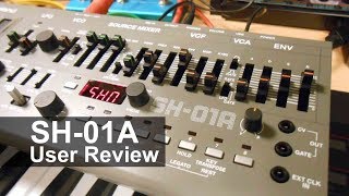 Roland SH01A Synthesizer User Review SH101 [upl. by Losse286]