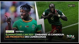 CAMEROUN VS ZIMBABWE les pronostics des Camerounais [upl. by Landbert]