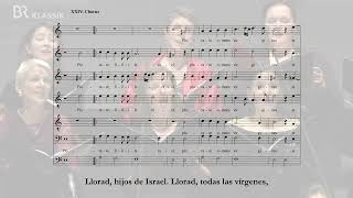 Giacomo CARISSIMI Plorate filii Israel Jephte  Partitura  Score [upl. by Assyl]