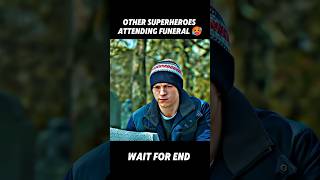 Other Superheroes Vs Deadpool Attending Funeral 🔥🥶 shorts ytshorts marvel viralshorts [upl. by Aissila]