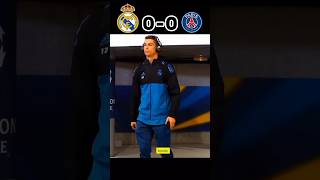 Real Madrid vs psg 31👑🔥 Imaginary match shorts football ronaldo foryou fyp [upl. by Relda]