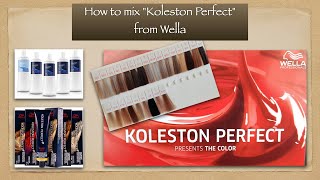 Koleston Perfect Tutorial All about permanent hair color Koleston Perfect by Wella [upl. by Hess]