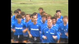 Dagli archivi di Telebelluno il ritiro della Sampdoria in Nevegal nel 1984 con Vialli e Beccalossi [upl. by Eenert355]