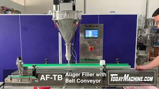 Semi Automatic 25kg Powder auger Filling Packing Machine [upl. by Reeba]