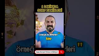 1 DAKİKADA SORU ZAMİRLERİ [upl. by Dunstan]