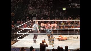 WWE LIVE EVENT BOLOGNA 2018 tutte le entrate [upl. by Alexio398]