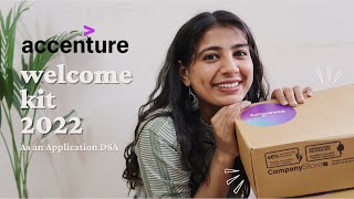 Accenture welcome kit 2022  Joining Kit Accenture latest  Accenture lateral entry kit ADSA [upl. by Aslam]