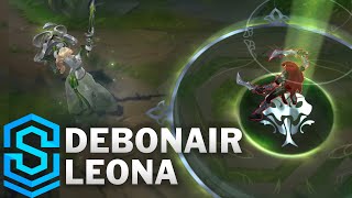 Debonair Leona Skin Spotlight  PreRelease  League of Legends [upl. by Adnilab828]