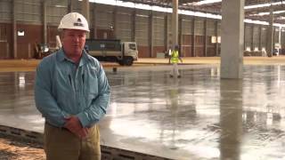 Showcasing technologies in industrial concrete flooring construction [upl. by Taft]