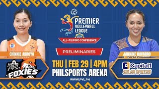 FFF vs CAP  Game 10  Preliminaries  2024 PVL AllFilipino Conference [upl. by Aivilys]