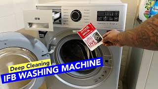 How to Clean your Washing Machine Quick amp Easy  IFB Front Load Drum Descalling [upl. by Aysahc260]