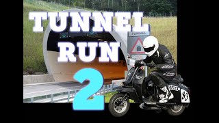 TUNNEL RUN 2  Shedtune 83  Imola 186cc  Tunnel Run [upl. by Anibur296]