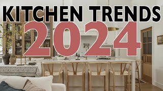 KITCHEN TRENDS 2024  Interior Design [upl. by Yenaj]