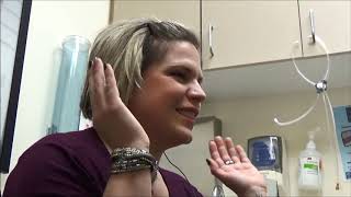 Cochlear Implant Turn On Day for Marie [upl. by Renault]