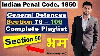 Section 90  Indian Penal Code  IPC  Smart amp Legal Guidance [upl. by Lohrman]