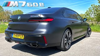 2024 BMW M760e 7 SERIES  REVIEW on AUTOBAHN [upl. by Alrrats403]