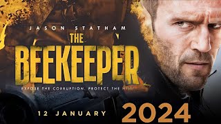 The Beekeeper 2024 Movie Jason Statham Emmy RaverLampman Josh Hutcherson Review And Facts [upl. by Janek]