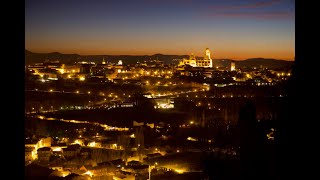 Sunset timelapse of Segovia Cathedral in 4K Segovia Spain [upl. by Coveney134]