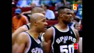 1999 NBA Playoffs San Antonio Spurs vs Minnesota Timberwolves [upl. by Notgnirrac]