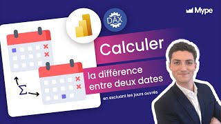 Calculer la différence entre 2 dates en excluant les jours ouvrés en DAX [upl. by Alimaj]