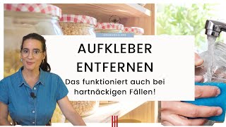 Aufkleber entfernen Einfache Tipps amp Tricks im Test  Tolle Lösung oder Reinfall [upl. by Anilesor]