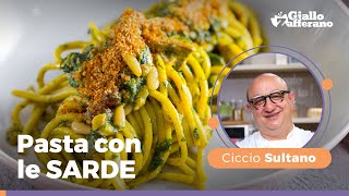 😍 PASTA con le SARDE la ricetta imperdibile dello chef CICCIO SULTANO❗ La DEVI PROVARE subito [upl. by Lalaj993]