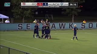 UNCW MSOC Highlights vs Fairfield Sep 7 2018 [upl. by Lleon]