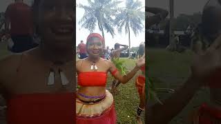 Milne Bay students performing their quotTapiokaquot dance from the Trobriand Islands in Madang ❤️ [upl. by Eliason559]