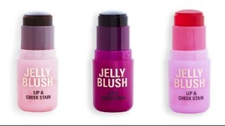 NewMakeup Revolution Jelly Blush Stick Lip and Cheek StainNew Makeup Releases 2024Beauty Addict [upl. by Elleinnod]