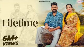 Lifetime Official Video  Khasa Aala Chahar  Rakhi Lohchab  New Haryanvi Songs 2024 [upl. by Markiv]