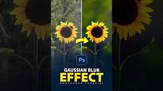 Photoshop Tutorial Create Stunning Gaussian Blur Effects [upl. by Jakie]