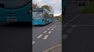 97 Hitchin tooted and waved and 97 to Stotfold Etonbury Academy waved [upl. by Cole]