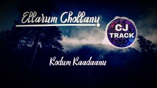 Ellarum Chollanu Song with lyrics  Amrutham Gamaya  CJ TRACK Malayalam English [upl. by Dnivra]