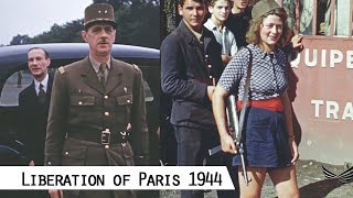 The Liberation of Paris August 1944 [upl. by Akiemat341]