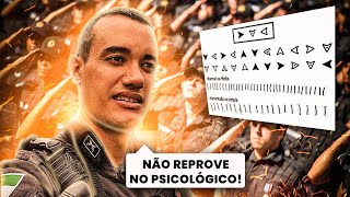 Os 3 erros que mais REPROVAM no exame psicológico do concurso da PM [upl. by Nauqel]