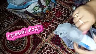 Gift by My Bhabi🌸Skin careMakeupMystery boxIqrasefi vlogs [upl. by Marylin]